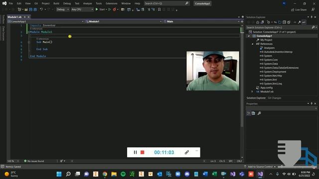 Inventor API - Setting Up Visual Studio 2022 смотреть онлайн