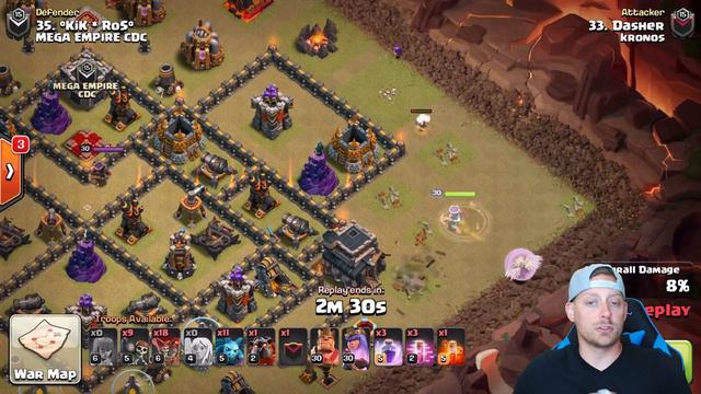 TH9 QUEEN WALK GUIDE | MASTER THE AQ WALK | Clash of Clans смотреть онлайн