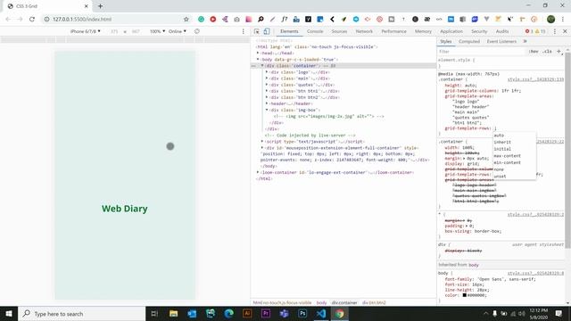 Part 3 | Build a Responsive CSS Grid Website Layout From Scratch | CSS Media Queries | Web Diary смотреть онлайн