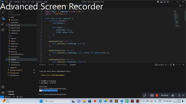 TODO List with React смотреть онлайн
