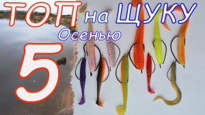 Без НИХ, я не ЕДУ на рыбалку! Топ силиконовых приманок, на щуку осенью в 2021