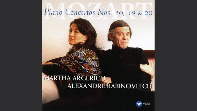 Mozart-Piano Concertos Nos.20,19,10 - Martha Argerich & A.Rabinovitch-Barakovsky (piano,conductor)
