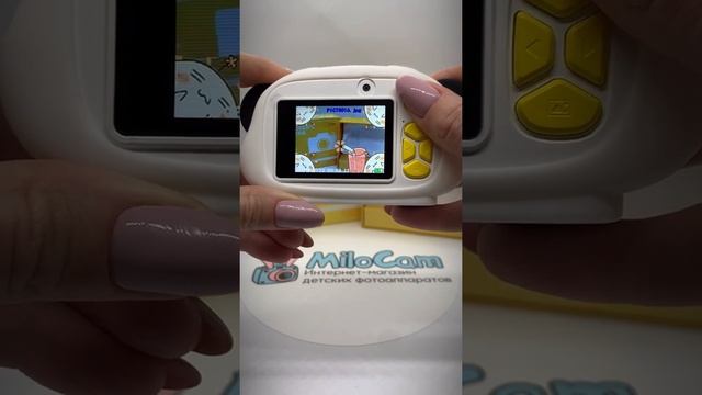 MiloCam / Детский цифровой фотоаппарат Панда с селфи камерой / Игрушка 2 в 1: фото, видео. смотреть онлайн