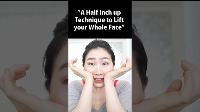 A Half Inch up Technique to Lift your Whole Face #shorts смотреть онлайн