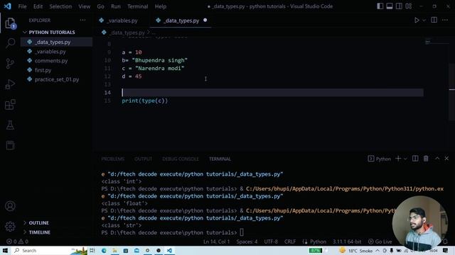 What are Data Types in Python | The Ultimate Guide To Python Programming Language #9 смотреть онлайн