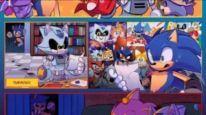 Команда и жизнь Соника через 10 лет… истории // комиксы про Соника на русском