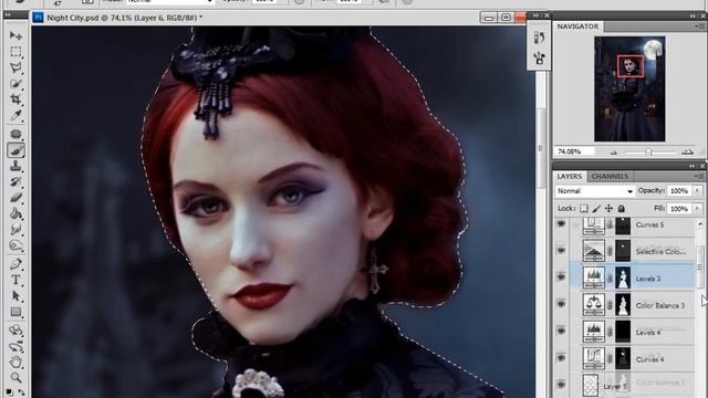 Speed Art. Moonlight by Boyarskaya Larina смотреть онлайн