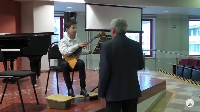 Профессор Владимир Болдырев. Мастер - класс по балалайке смотреть онлайн