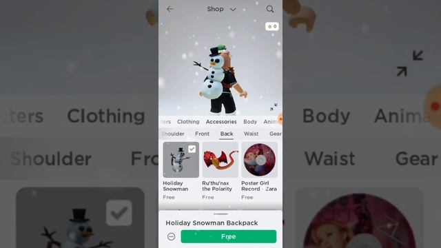 КАК ПОЛУЧИТЬ НОВУЮ БЕСПЛАТНУЮ зимнюю ВЕЩЬ В ROBLOX AVATAR/красивый скин?! смотреть онлайн