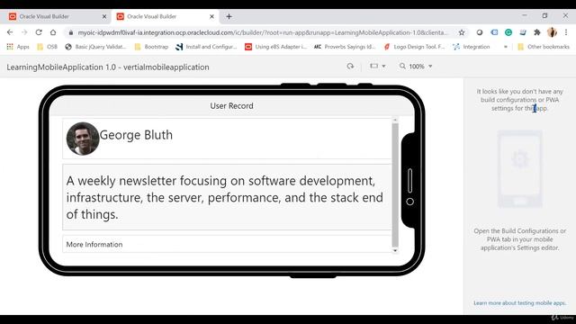 Sec 8 34 Oracle Visual Builder Cloud Service VBCS смотреть онлайн