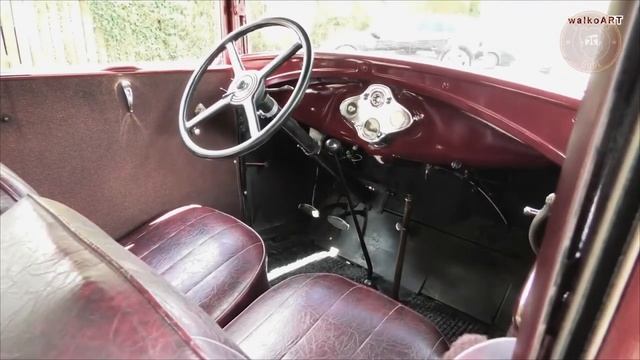 Ford Model A (1927-1931) - (A-Bone Model) The First Vehicle With SAFETY GLASS In The WINDSCREEN смотреть онлайн
