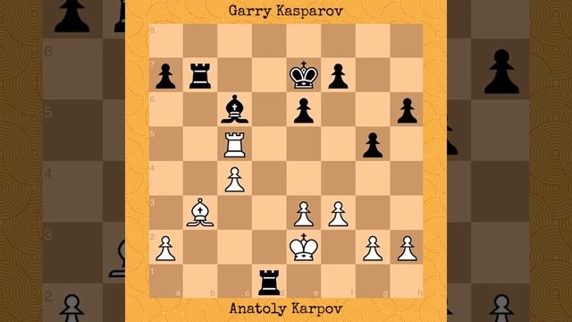 Anatoly Karpov Vs Garry Kasparov | World Championship Match, 1984/85 #chess #chessgame