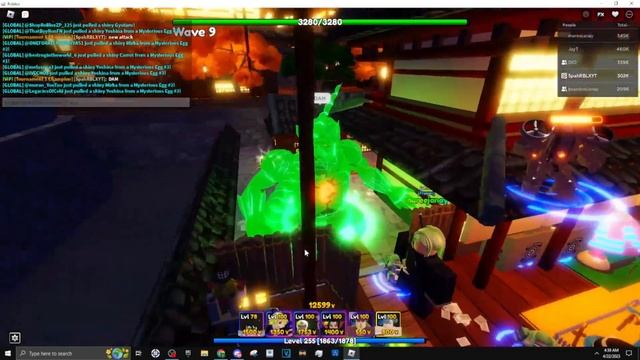 SHINY GYUTARO SHOWCASE In Anime Adventures Update 12.5! Roblox смотреть онлайн