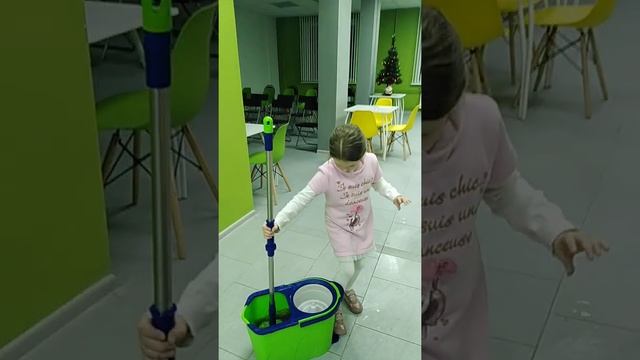 Волшебная швабра, "чистые ручки" всегда сухие и чистые руки ❗ Швабра ТУРБО, от компании Гринвей. смотреть онлайн