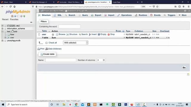 online quiz system in php | Home Page Coding part 6 смотреть онлайн