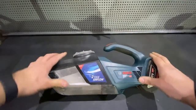 Акумуляторный пылесос BOSCH GAS 18V смотреть онлайн