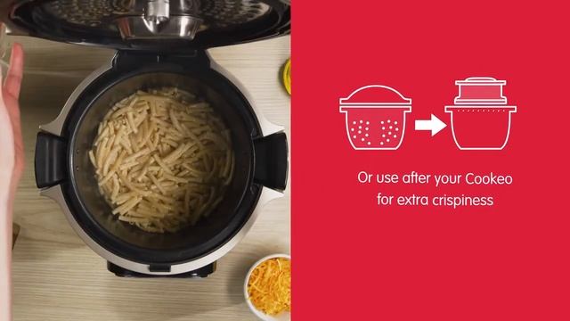 Give your dishes some crunch with EXTRA CRISP Moulinex! смотреть онлайн
