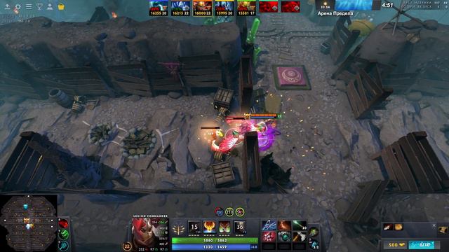World of Dota - Legion commander | Сила | - Набрал урона и собрал буризу, балдежный крит смотреть онлайн