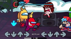 Friday Night Funkin' VS Impostor Black Betrayal BLACKOUT 1.5 Update + Cutscenes (FNF Mod/Among Us)