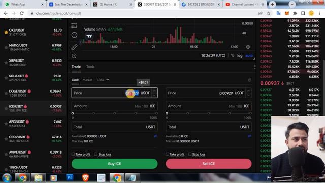 ICE Network Mining App || FREE me kamao lakho rupay | Trading Live - OKX, Gate io смотреть онлайн