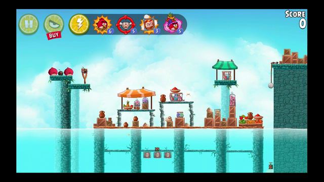 Angry Birds Rio 2 - High Dive Walkthrough Level 7-10 All Stars смотреть онлайн