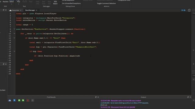 Make a GUI door entrance - Roblox Scripting Tutorial смотреть онлайн