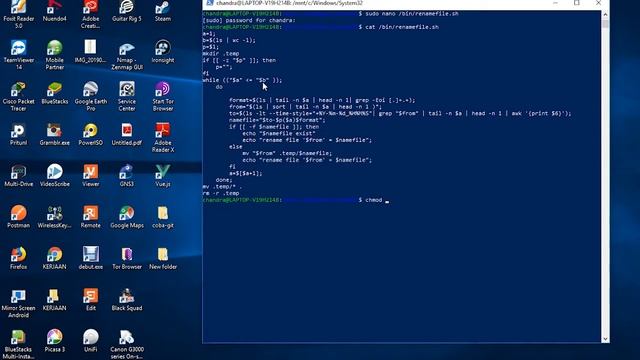 Bash Script for Rename Files base on date Created смотреть онлайн