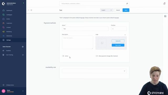 Payment methods (Shopware 6 Tutorial EN) смотреть онлайн