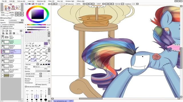 Speedpaint MLP - The Pinkamena toys смотреть онлайн