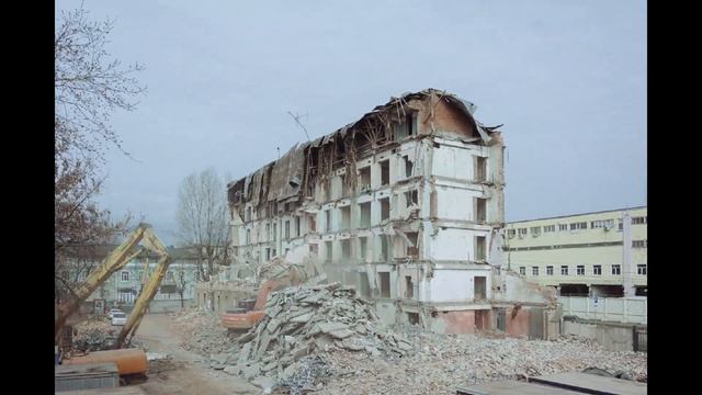 СК Мята, видео обзор снос здания. смотреть онлайн