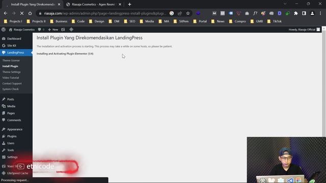 #10. CARA INSTALL PLUGIN WORDPRESS SESUAI KEBUTUHAN WEBSITE LANDING PAGE смотреть онлайн