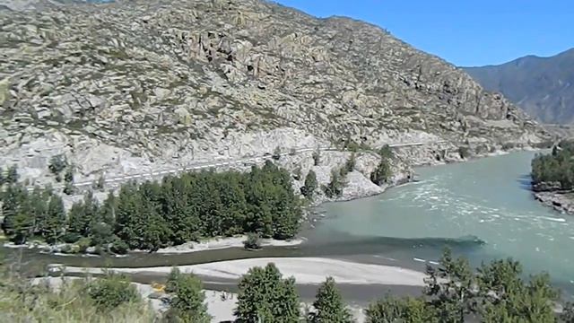 Горный Алтай Река Катунь - красавица река смотреть онлайн