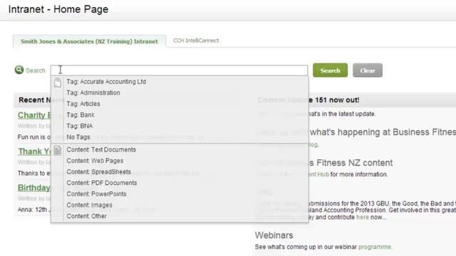 Searching in iFirm Intranet смотреть онлайн