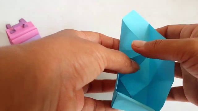 Diy mini paper bag/origami school bag смотреть онлайн