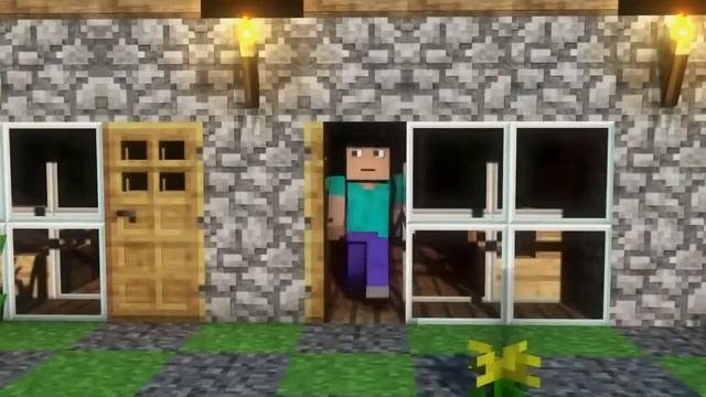 Как украсть алмазы в Minecraft мультик
