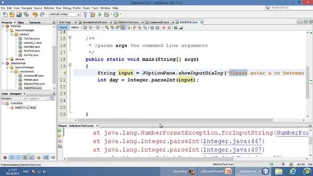 Java Switch Statement تعلم برمجة جافا смотреть онлайн
