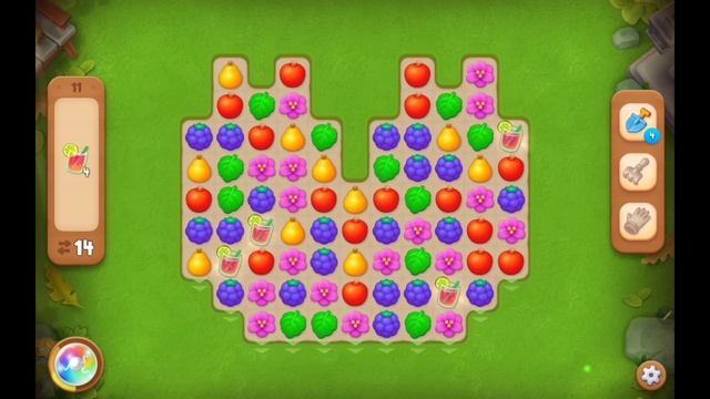 Gardenscapes Mini Games - A Matching Puzzle Garden Gameplay | Walkthrough level 9 - 14 смотреть онлайн