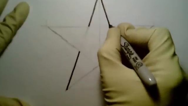 how to draw the Perfect Nautical Star⭐ como dibujar una estrella de 5 punta picos en 3d paso a paso смотреть онлайн