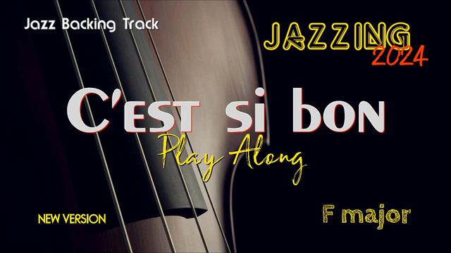 Original Backing Track C'EST SI BON F Major ( Louis Armstrong ) Play Along Singer Tenor Sax Jazz смотреть онлайн