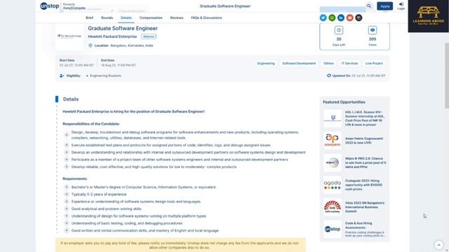 Off Campus Recruitment 2022 | Tata Technologies Wipro HPE DELL CGI SAP Tata Communications Vmware смотреть онлайн
