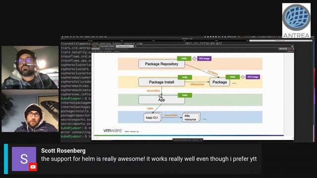 Antrea LIVE: Episode 5 (CNI lifecycle in Tanzu, Carvel Packages, Tanzu Addons Manager) смотреть онлайн