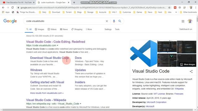 Download and Install Python, VScode and Git in Urdu / Hindi Class - 2 #Freeeducationforall смотреть онлайн