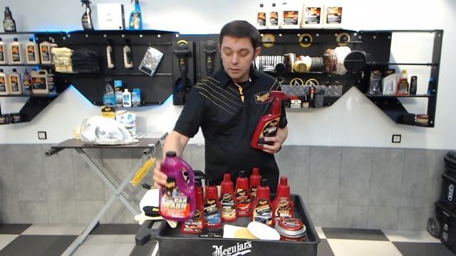 Линейка автокосметики CLASSIC от Meguiar's! ON-LINE ОБЗОР!