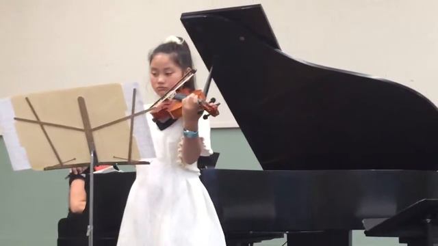 Lucia spring recital, 6/4/16, Baklanova Concertino смотреть онлайн