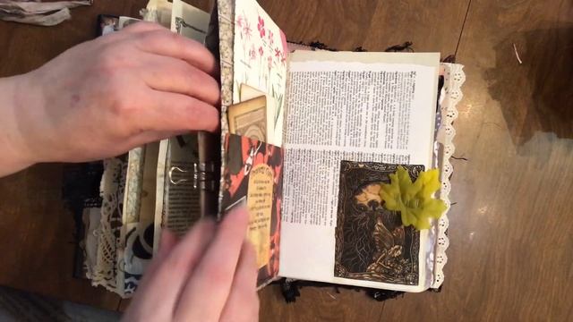 Alternative junk journal group witches grimoire swap....what I got❤️? смотреть онлайн