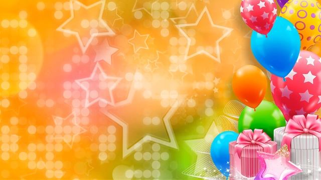 Футаж С Днем Рождения 5 Footage happy Birthday 5 смотреть онлайн