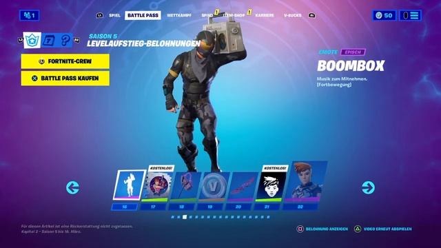 Fortnite Boombox Emote смотреть онлайн