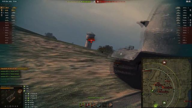 World of Tanks - Как Альфатапок с соткой на Мурованка взвод играли смотреть онлайн
