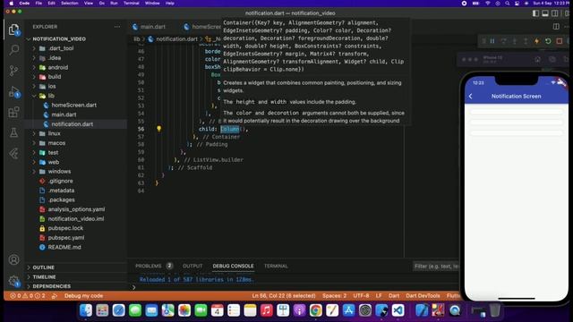 Slide to Remove Notification from Notification List | Dismissible in Flutter | Flutter Tutorial 202 смотреть онлайн