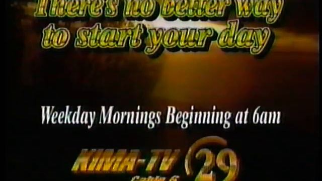 CBS (KIMA-29) Commercials Ca. February-March 1997